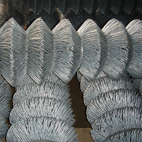 Забор звена цепи